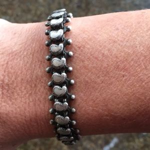 Silver Paisley Bracelet